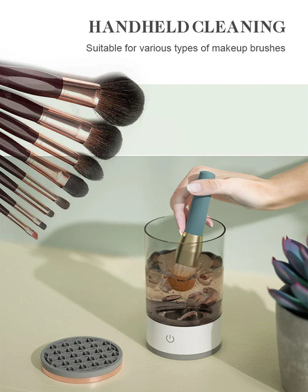 Electric Makeup Brush Cleaning Machine