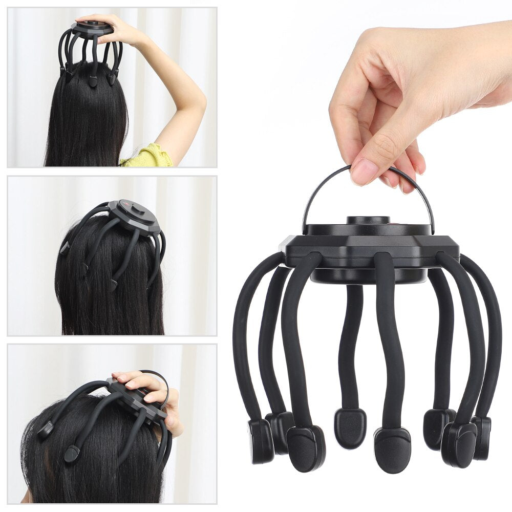 Electronic Octopus Scalp Massager 