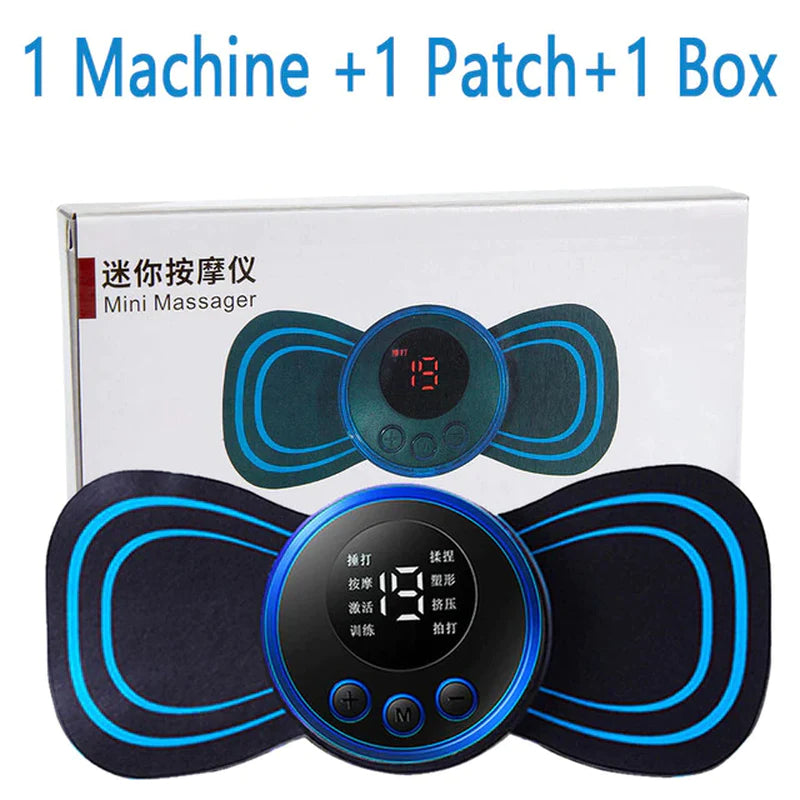 LCD Display 8 Mode Electric Neck Massager 