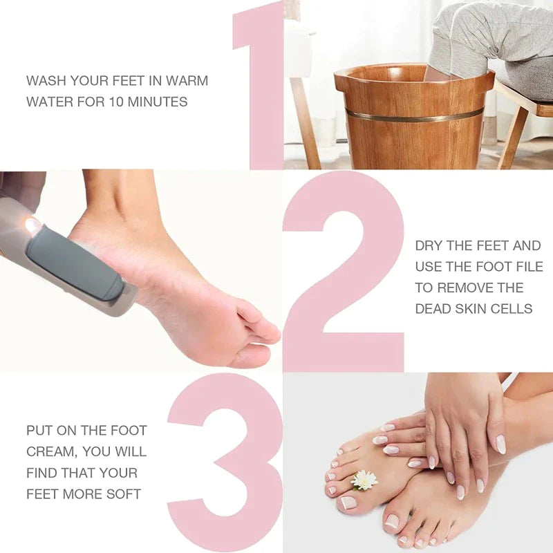 Rechargeable Electric Foot File 