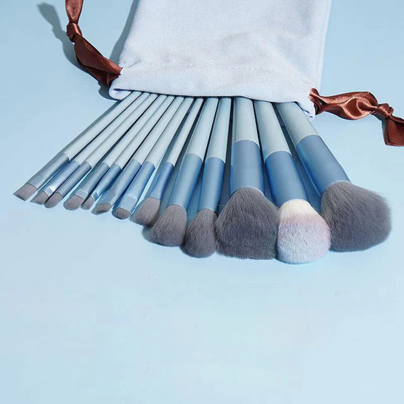 13Pcs Soft Fluffy Makeup Brush Set (Multiple Colour Options) 