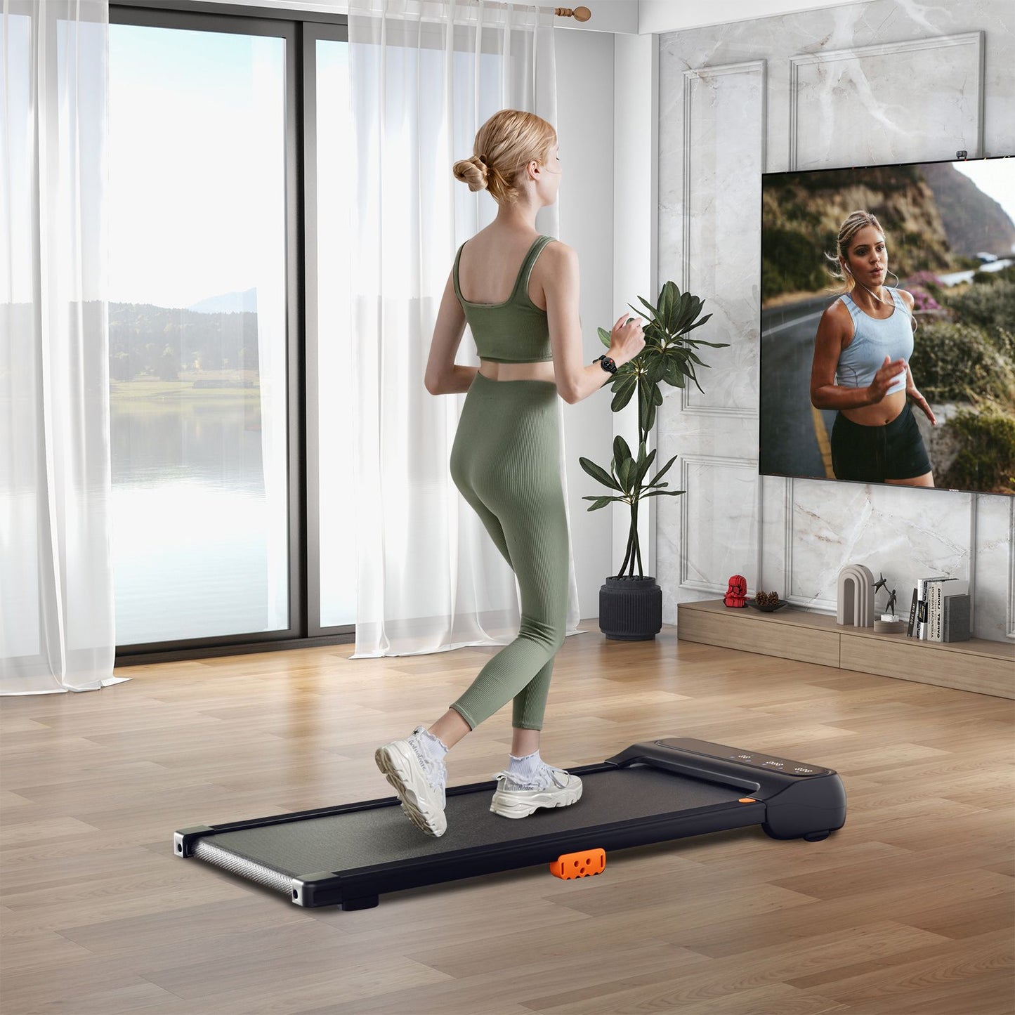 Treadmill for Home/Office with 12 Pre-set Programs