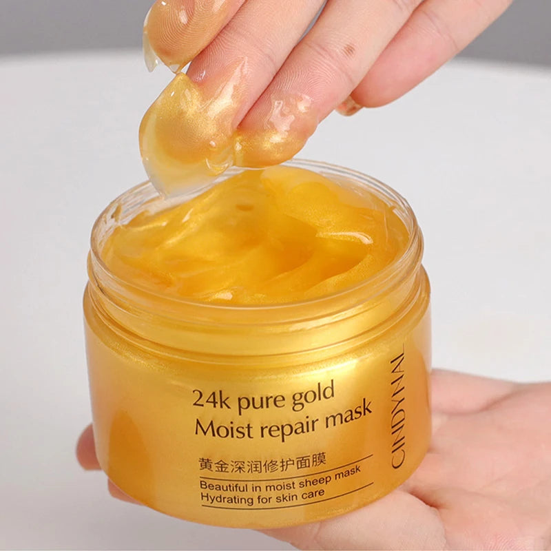 Collagen Anti-Wrinkle 24K Gold Serum Sleeping Mask 