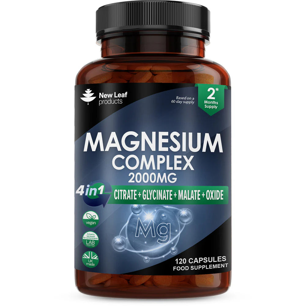 Magnesium Complex 4-In-1 2000Mg High Strength Capsules