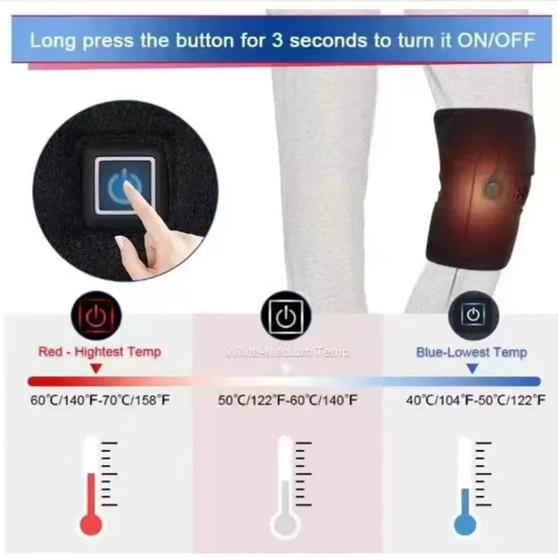 Electric Heating Knee Massager/Support