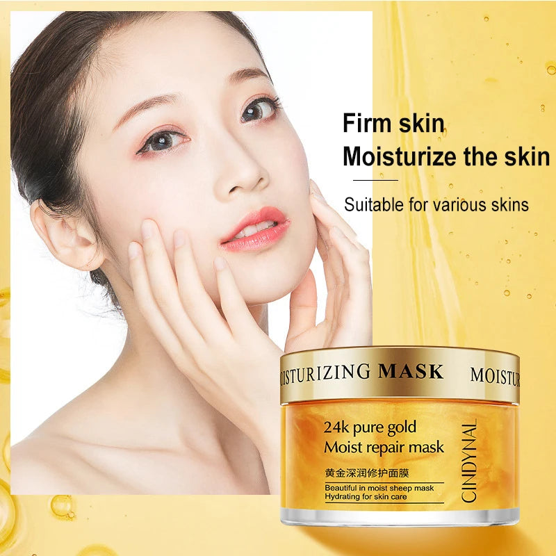 Collagen Anti-Wrinkle 24K Gold Serum Sleeping Mask 