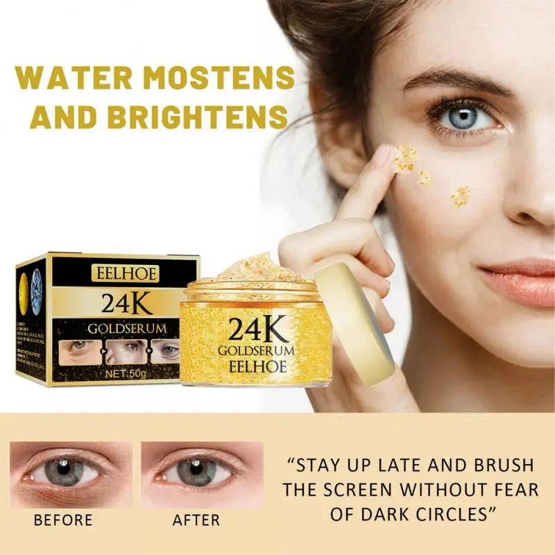 24K Gold Collagen Eye Serum Cream 