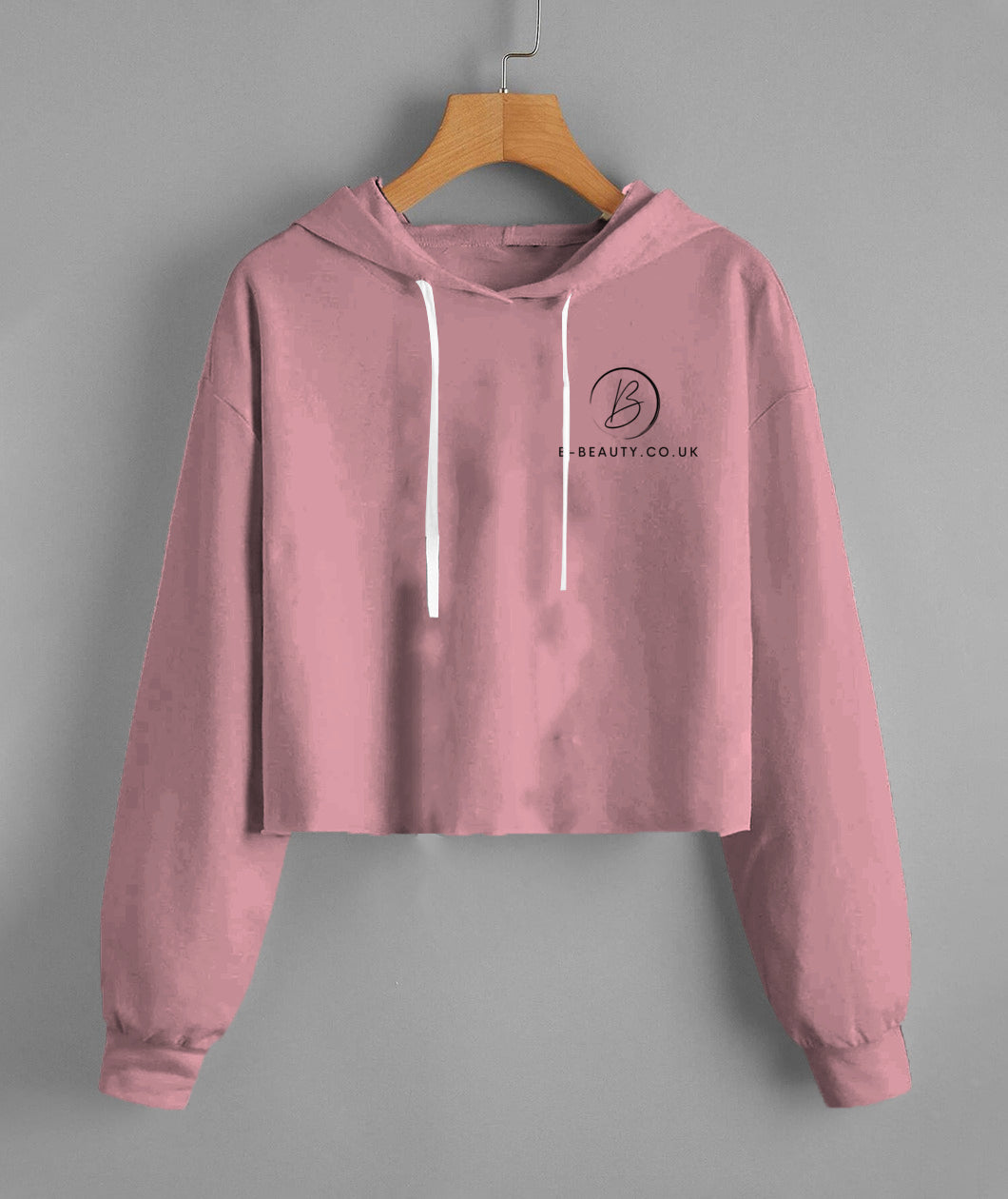 B-Beauty Fleece Cropped Hoodie