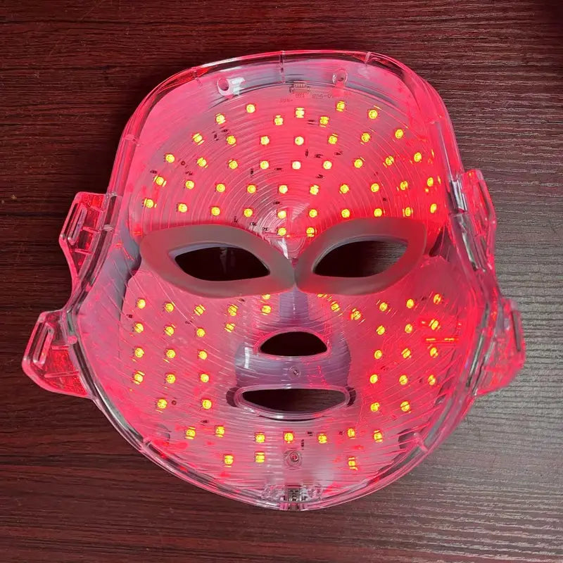 USB Rechargeable Facial Mask, 7 Colour Led Facial Light