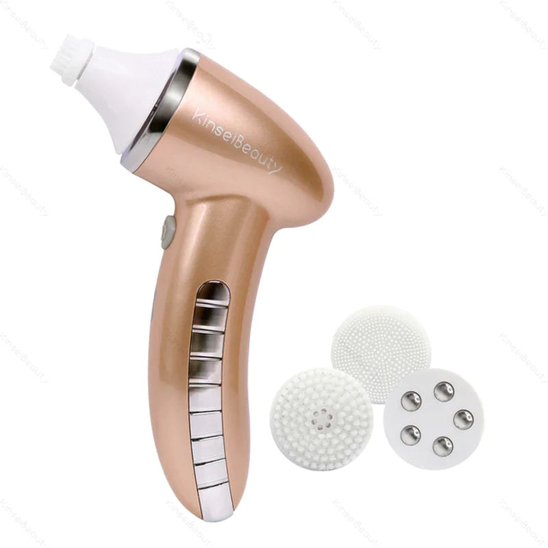 4 in1 Sonic Vibration Face Cleaning Massager