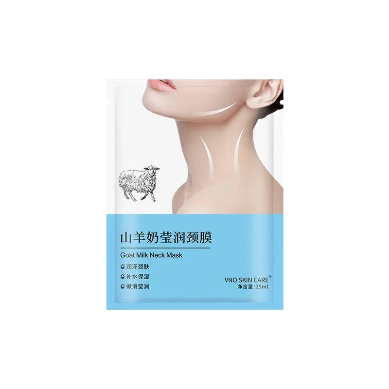 Goat Milk Neck Mask - Collagen Firming Anti-Wrinkle, Anti-Aging 