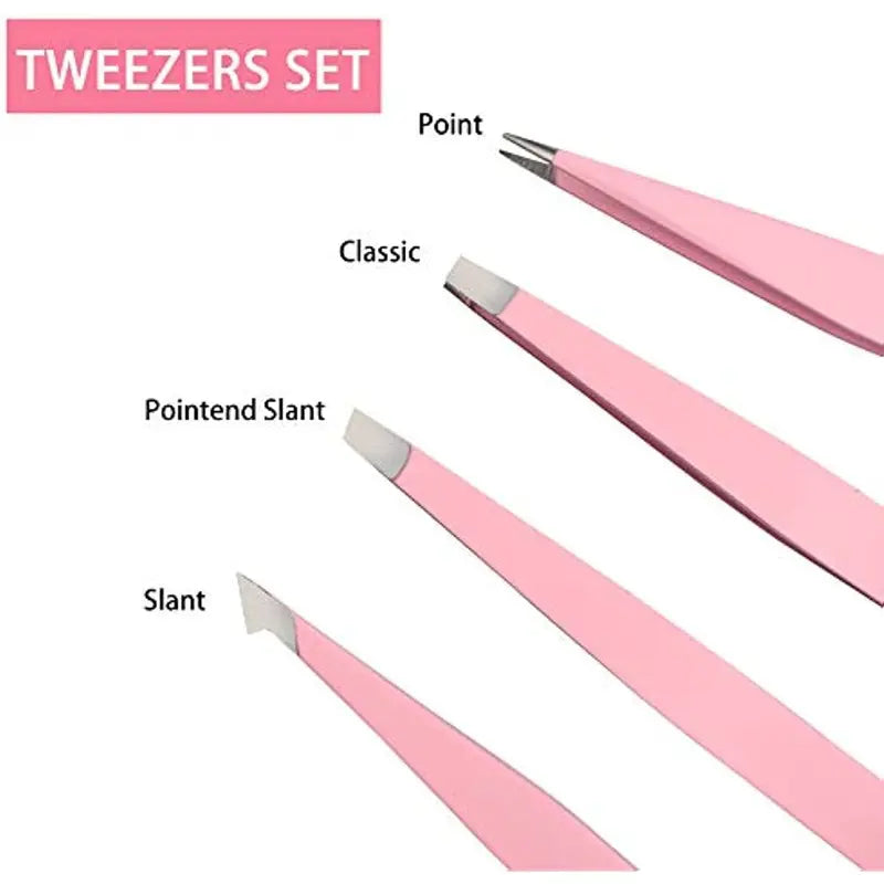 4Pcs Professional Tweezers