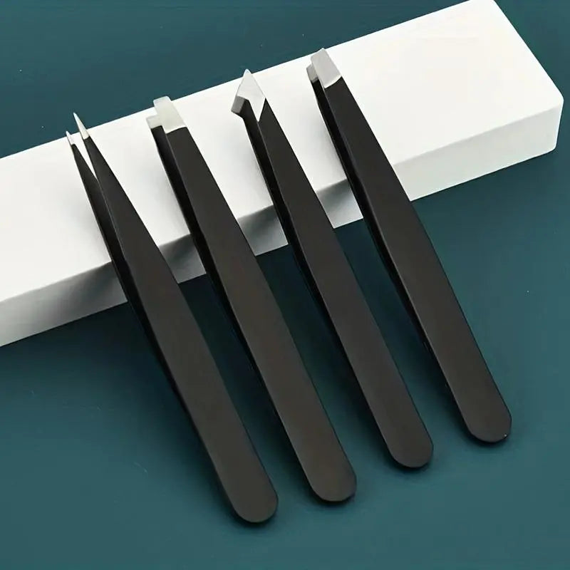 4Pcs Professional Tweezers