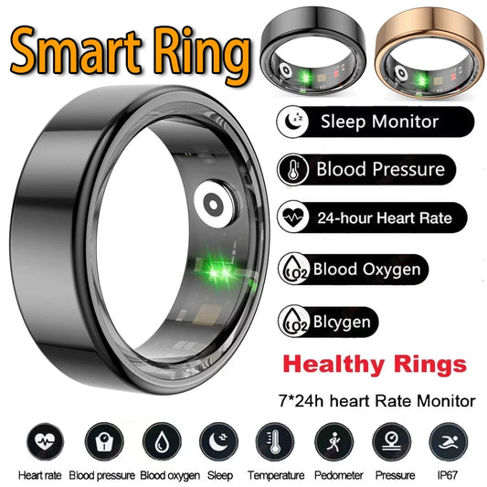 Smart Ring 2024 - Health Monitoring Multifunction Ring