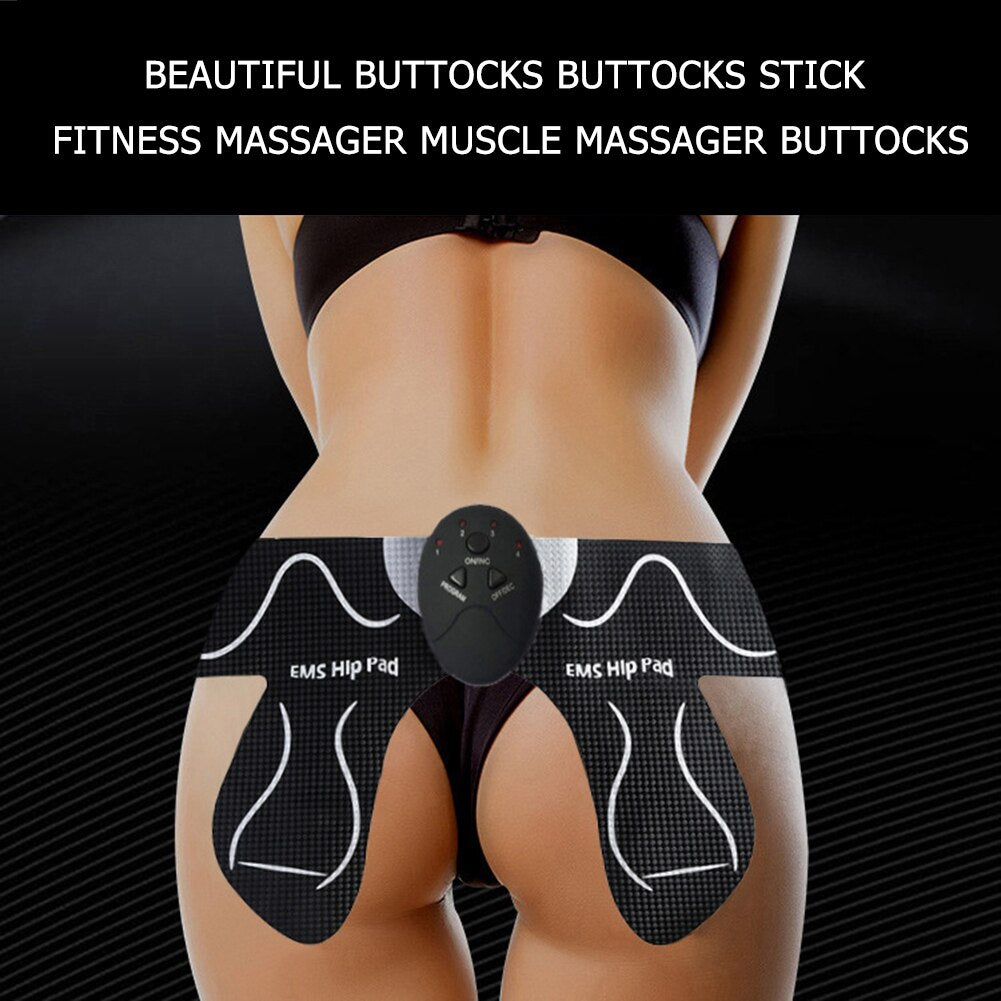 Multi-Functional Electric Vibration Muscle Stimulator For Buttocks/Abs/Waist