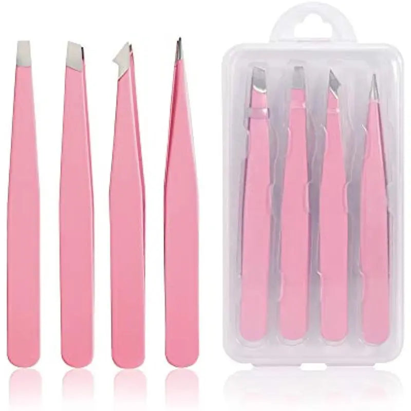 4Pcs Professional Tweezers