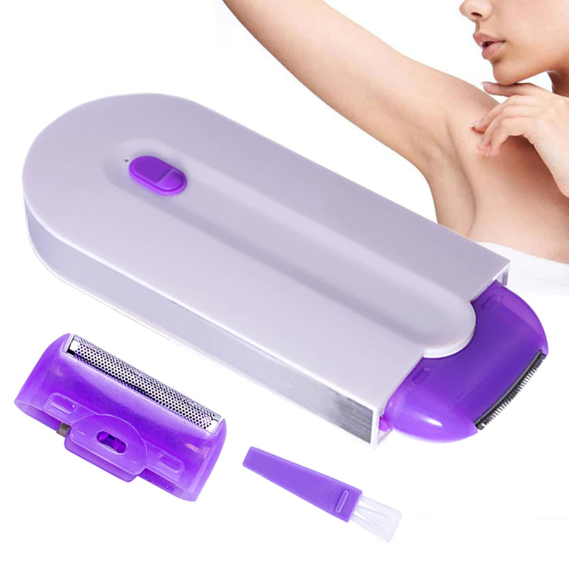 Painless Hair Removal Kit - USB Rechargeable Laser Touch Epilator 