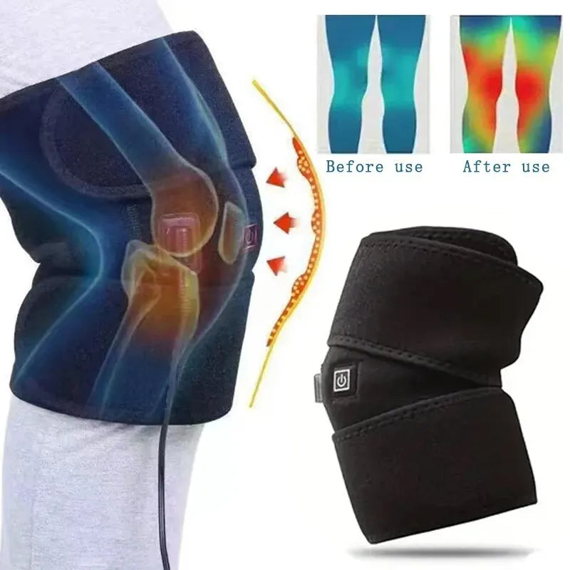 Electric Heating Knee Massager/Support