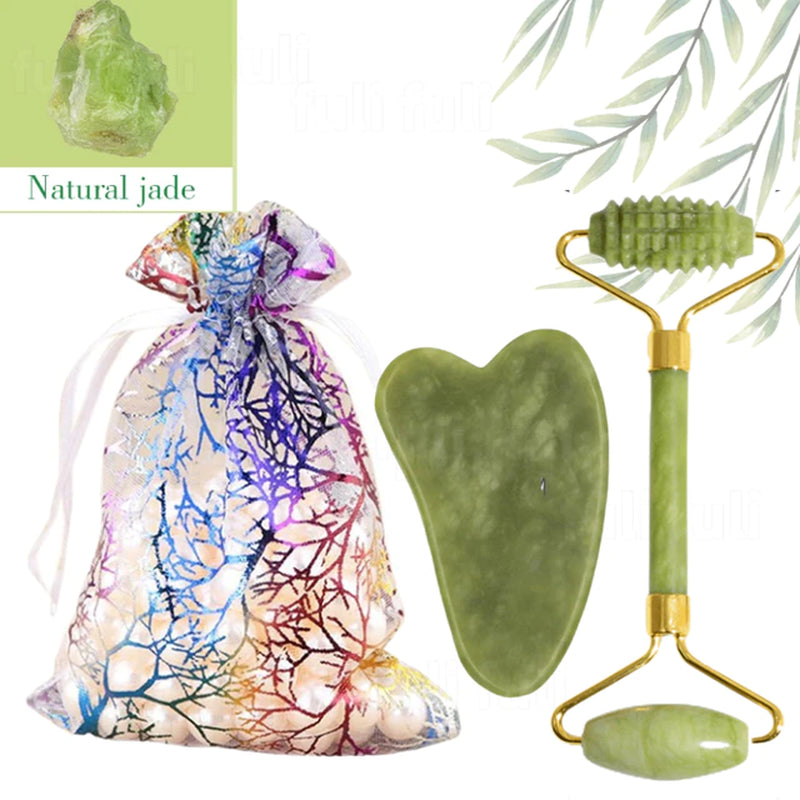 B-Beauty Natural Jade Stone Face Massager