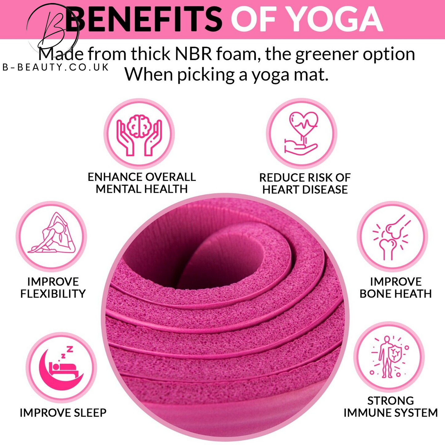 Extra Thick Yoga Mat 15MM 