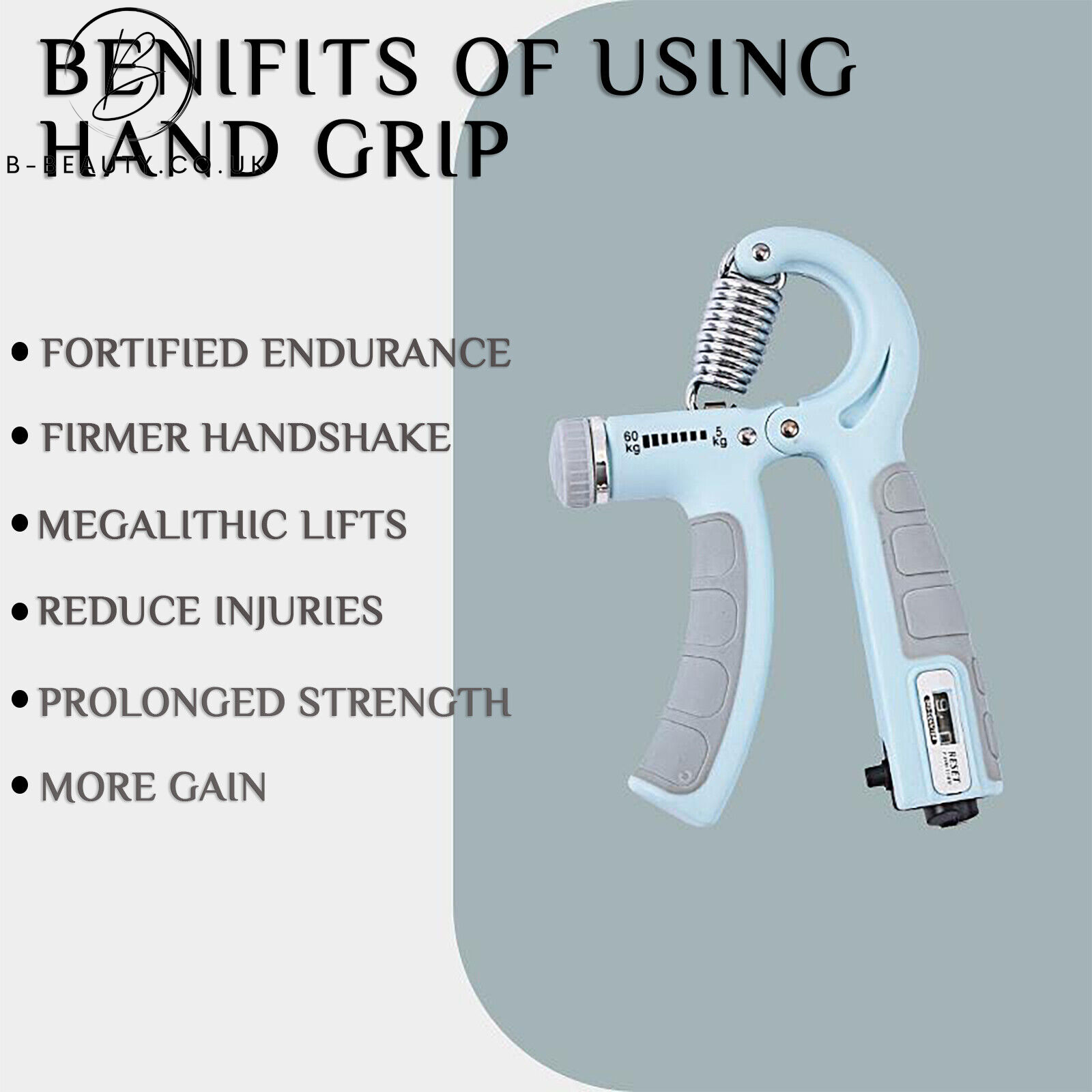 Digital LCD Forearm Strengthener 