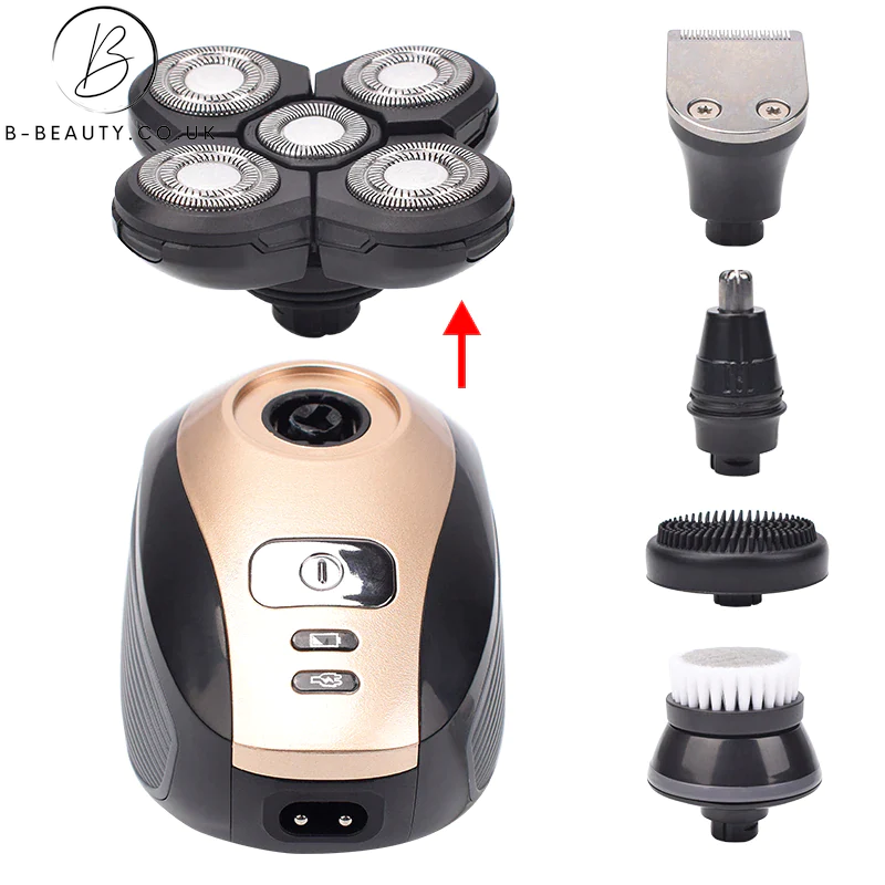 4D Rotary Electric Shaver/Beard Trimmer 