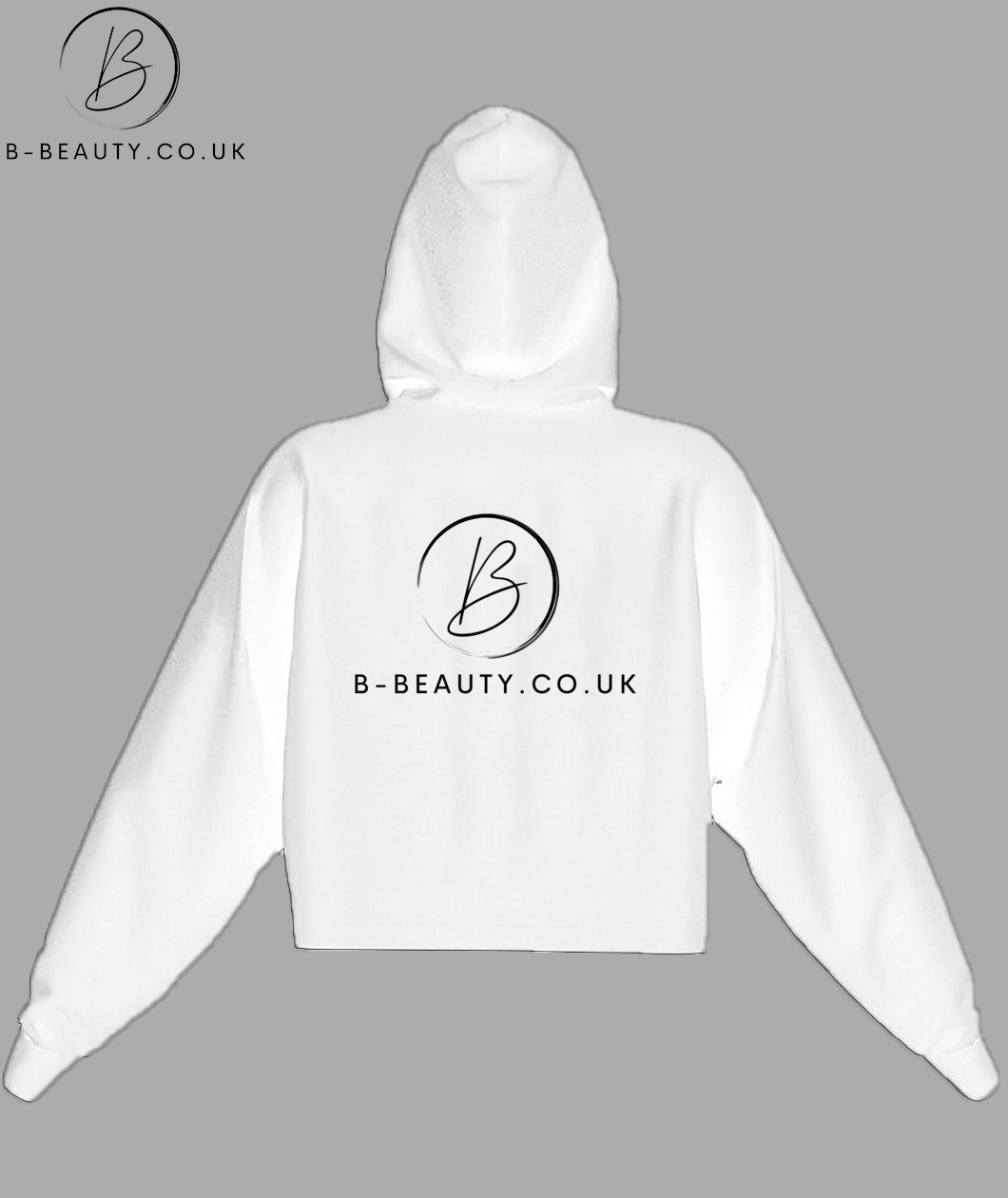 B-Beauty Fleece Cropped Hoodie