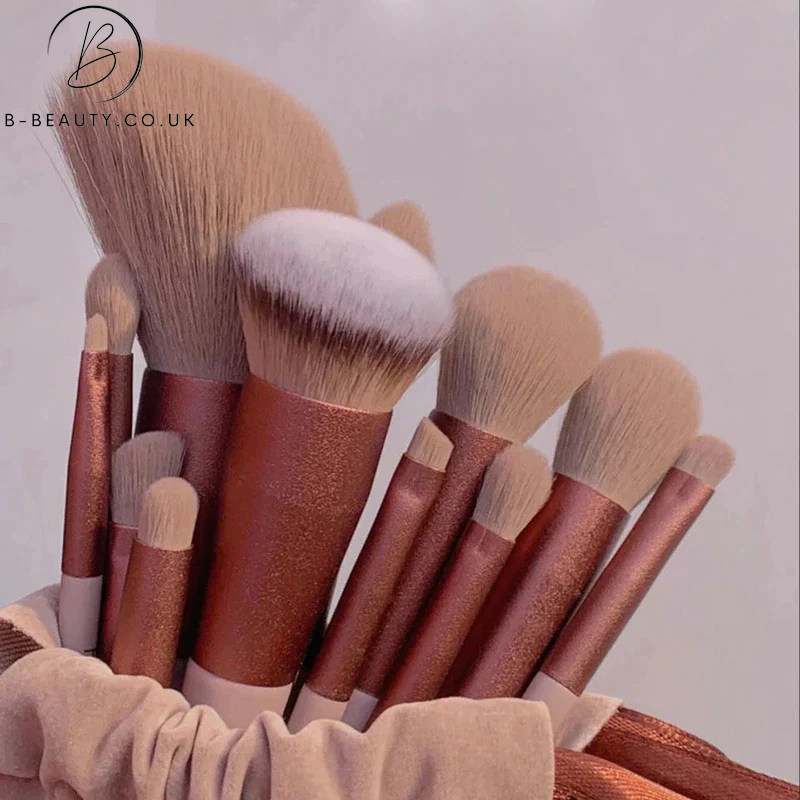 13Pcs Soft Fluffy Makeup Brush Set (Multiple Colour Options) 