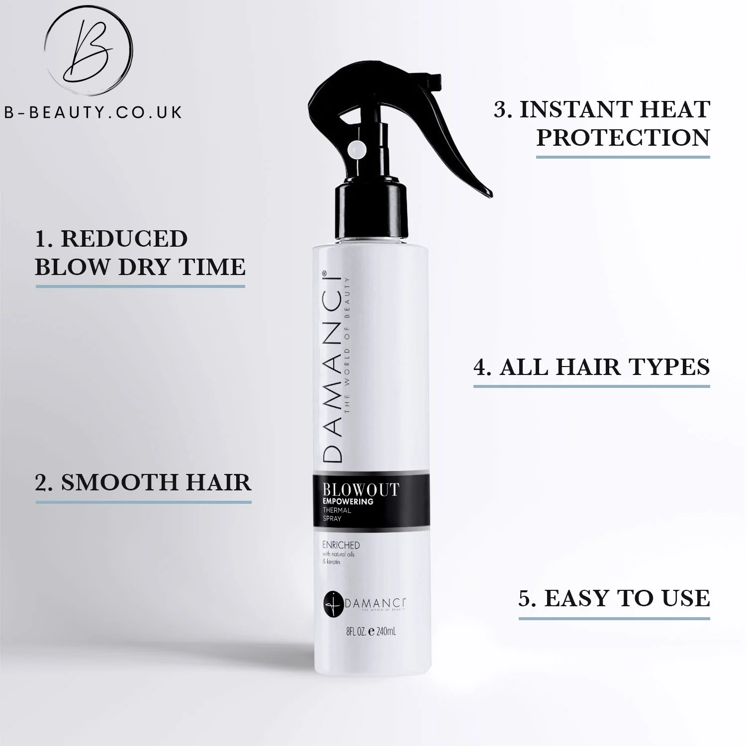 Damanci, Empowering Blowout Spray