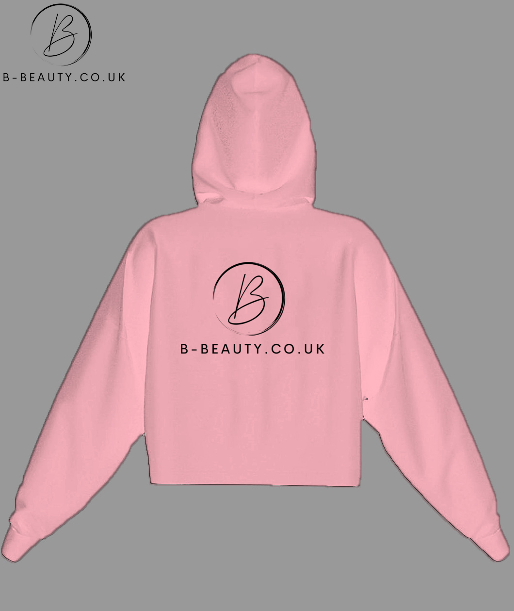 B-Beauty Fleece Cropped Hoodie