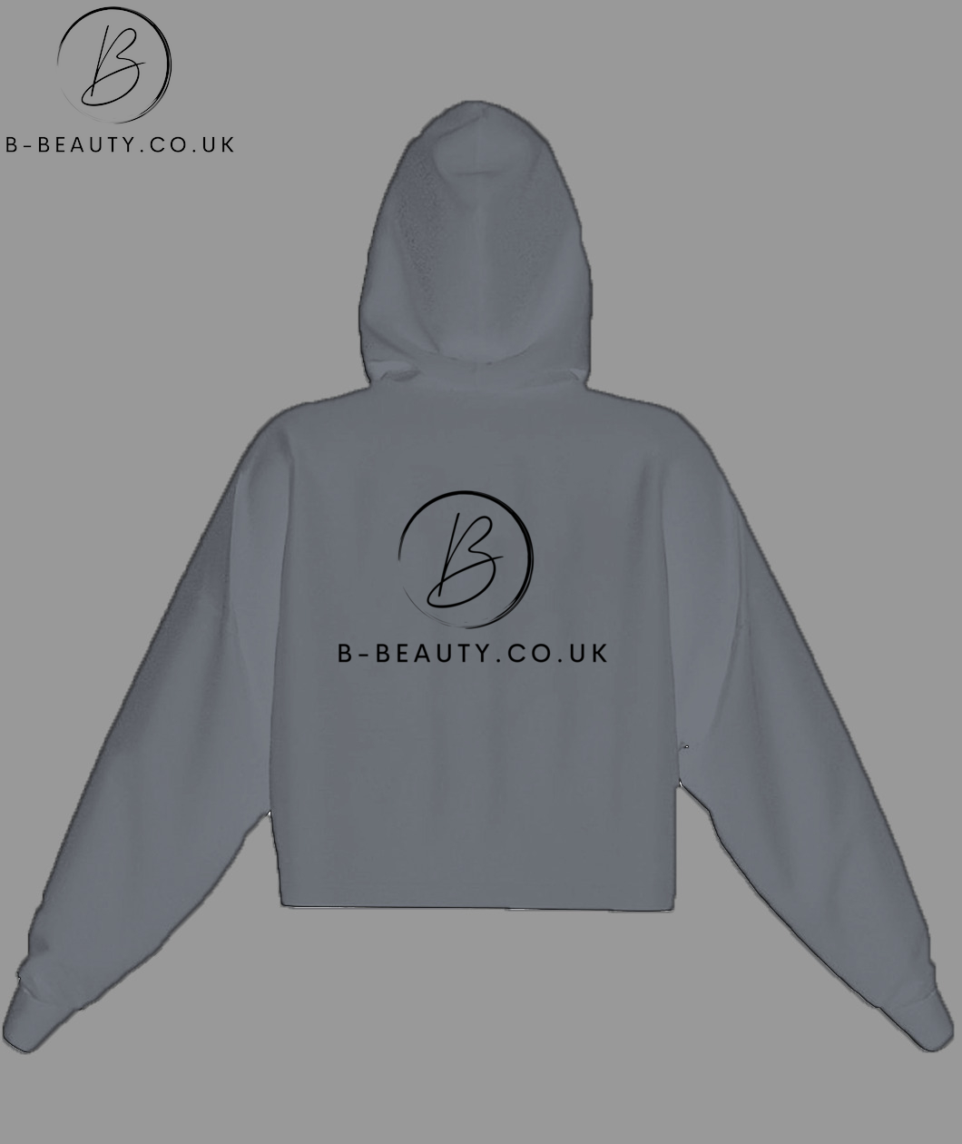 B-Beauty Fleece Cropped Hoodie