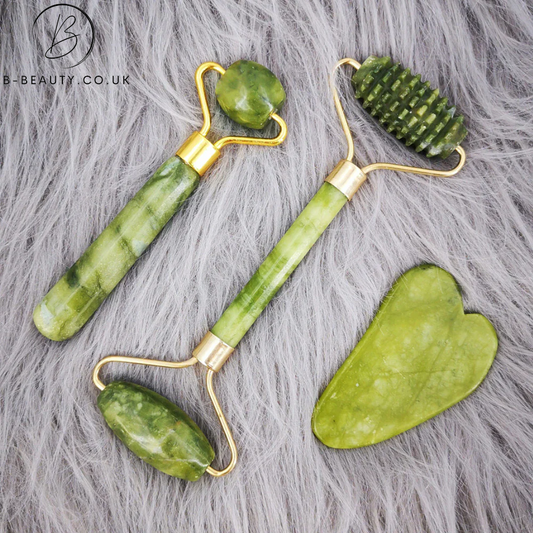 B-Beauty Natural Jade Stone Face Massager