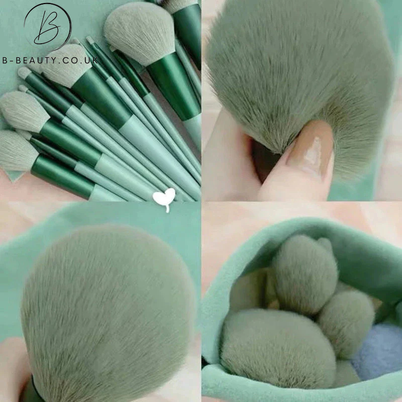 13Pcs Soft Fluffy Makeup Brush Set (Multiple Colour Options) 