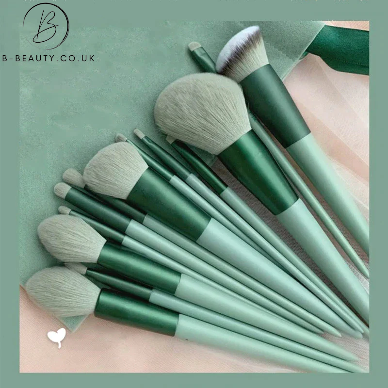 13Pcs Soft Fluffy Makeup Brush Set (Multiple Colour Options) 