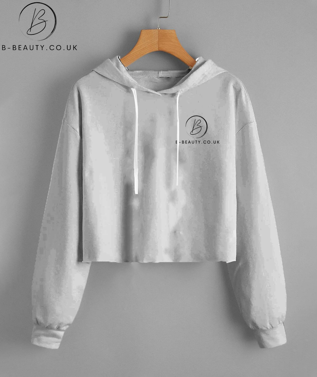 B-Beauty Fleece Cropped Hoodie