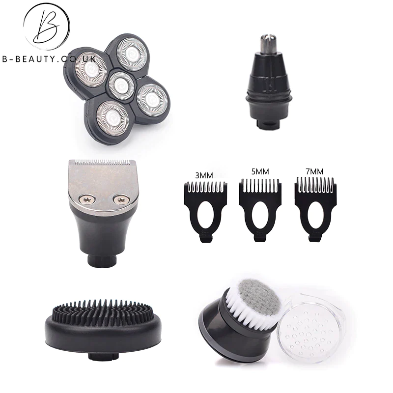 4D Rotary Electric Shaver/Beard Trimmer 